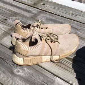 men’s gold adidas nmd r1 primeknits